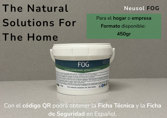 Neusol FOG – Eliminador de grasas y olores en desagües
