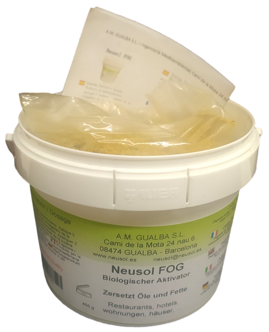 Neusol FOG – Eliminador de grasas y olores en desagües
