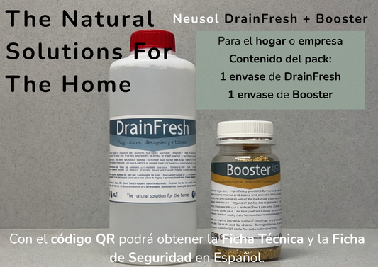 DrainFresh + Booster: doble acción contra los olores en desagües