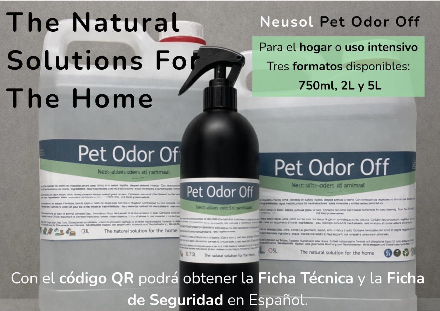 Neusol Pet Odor Off – Neutralizador de olores de mascotas