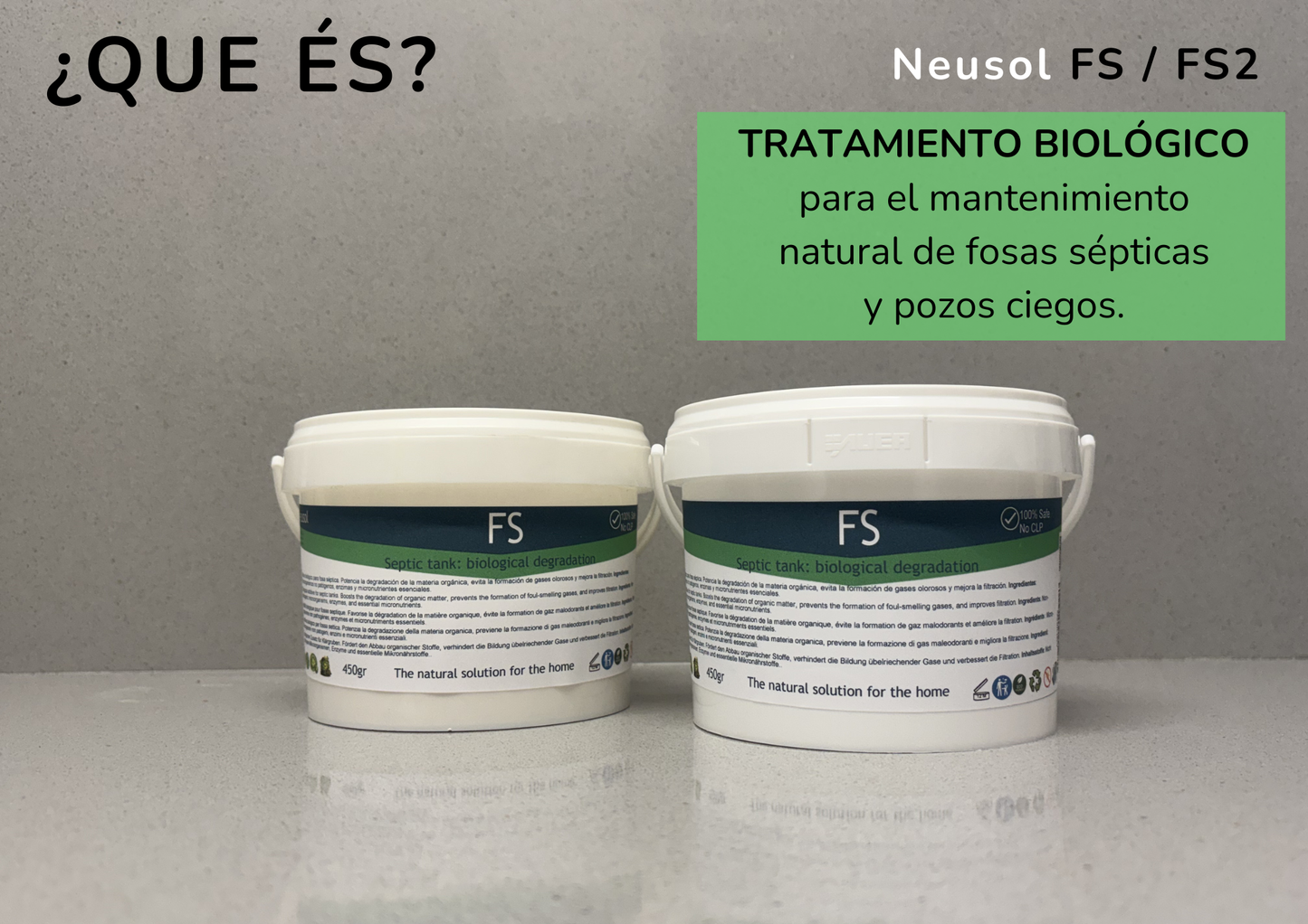 Neusol FS – Activador biológico para fosas sépticas