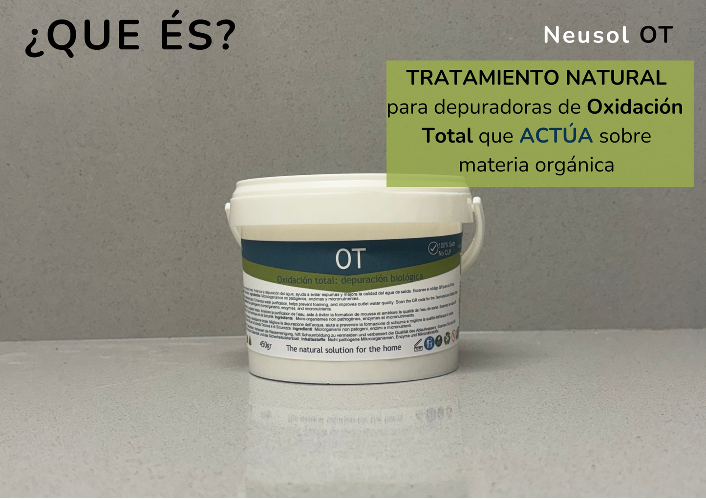 Neusol OT – Activador biológico para depuradoras de oxidación total