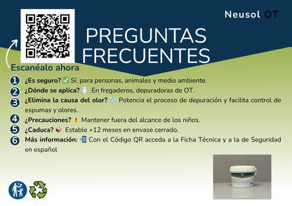 Neusol OT – Activador biológico para depuradoras de oxidación total