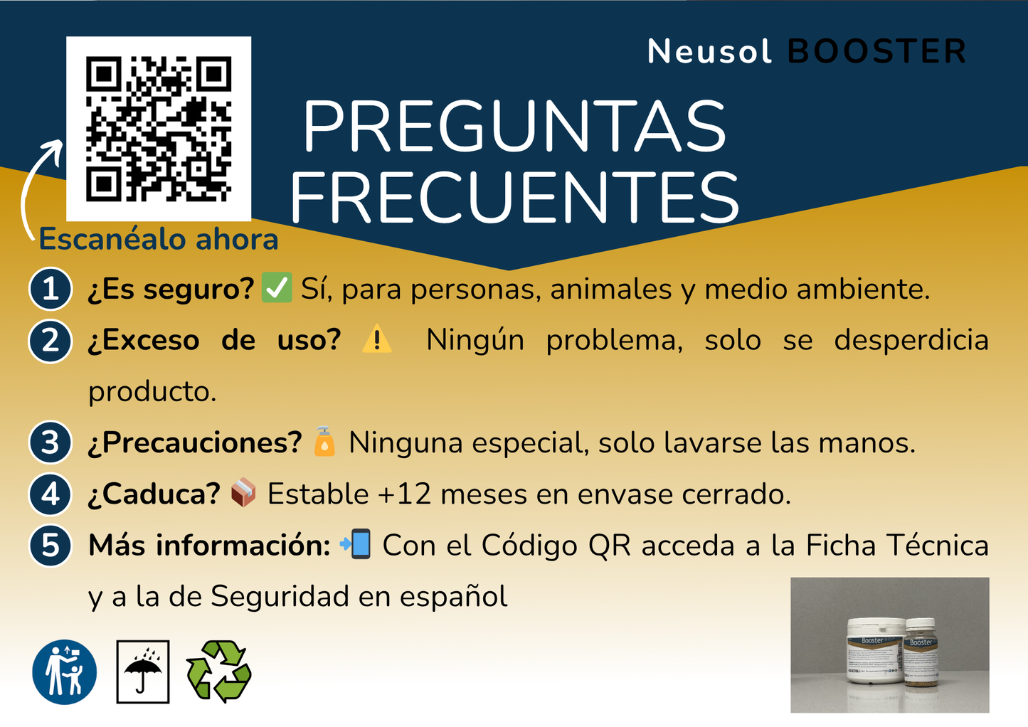 Neusol Booster – Activador biológico